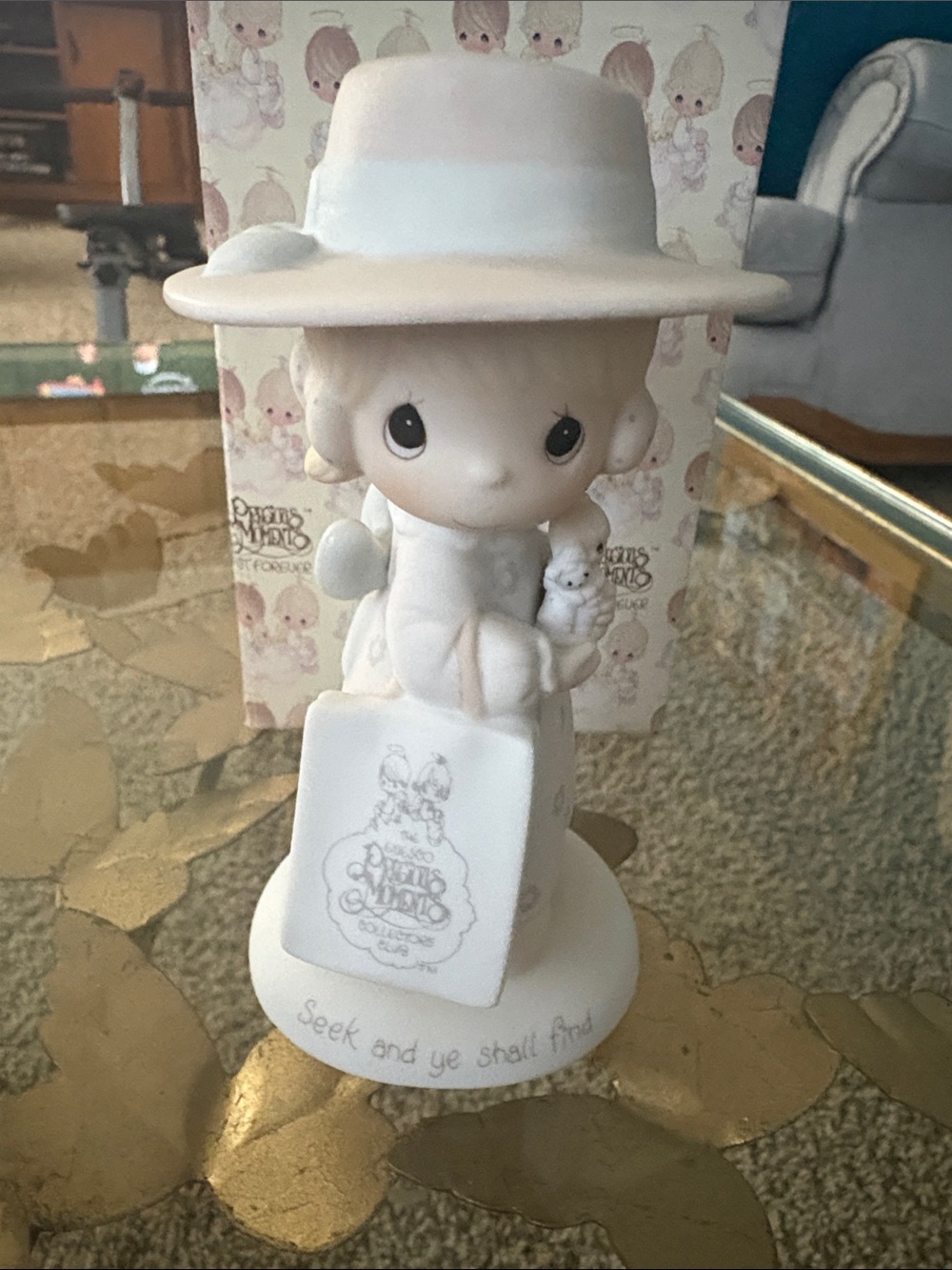Seek And Ye Shall Find Precious moments figurine